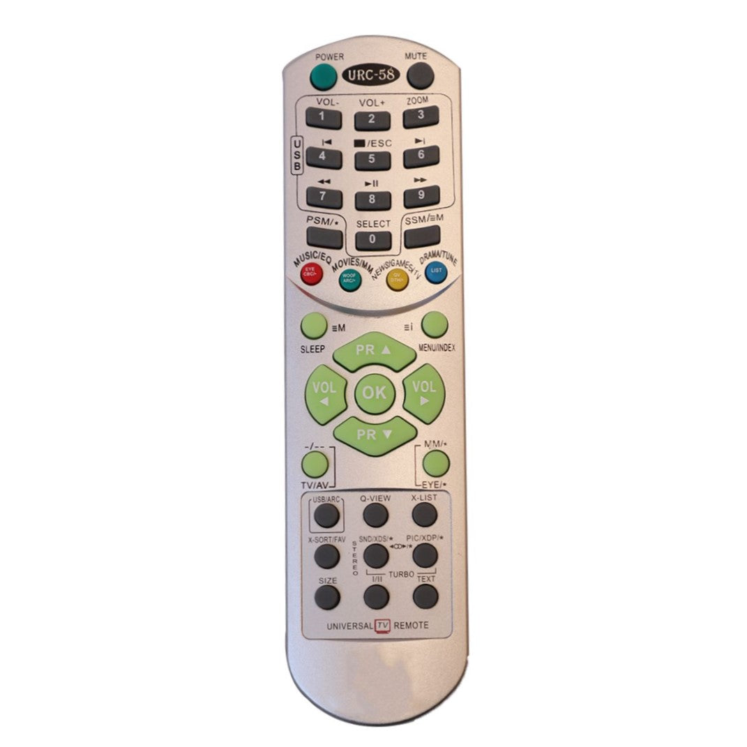 Upix Compatible LG CRT TV Remote No. URC58