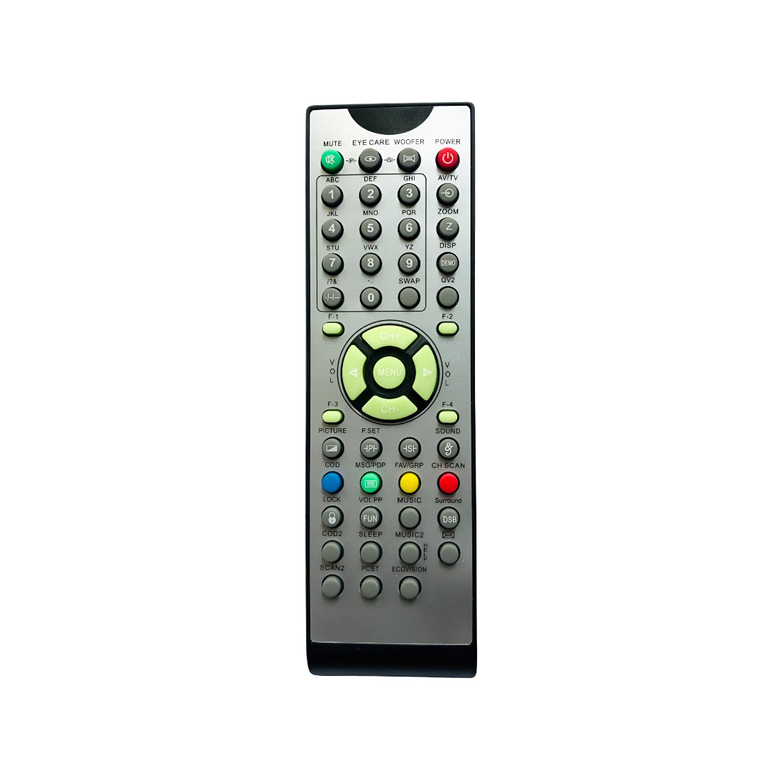 Upix Compatible Sansui CRT TV Remote No. ST203