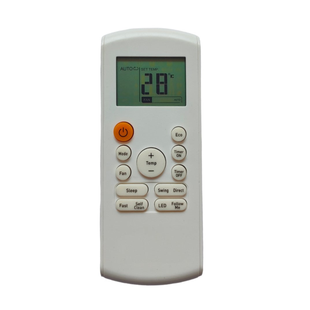 Upix Compatible Onida AC Remote No. 184A (No Backlight)