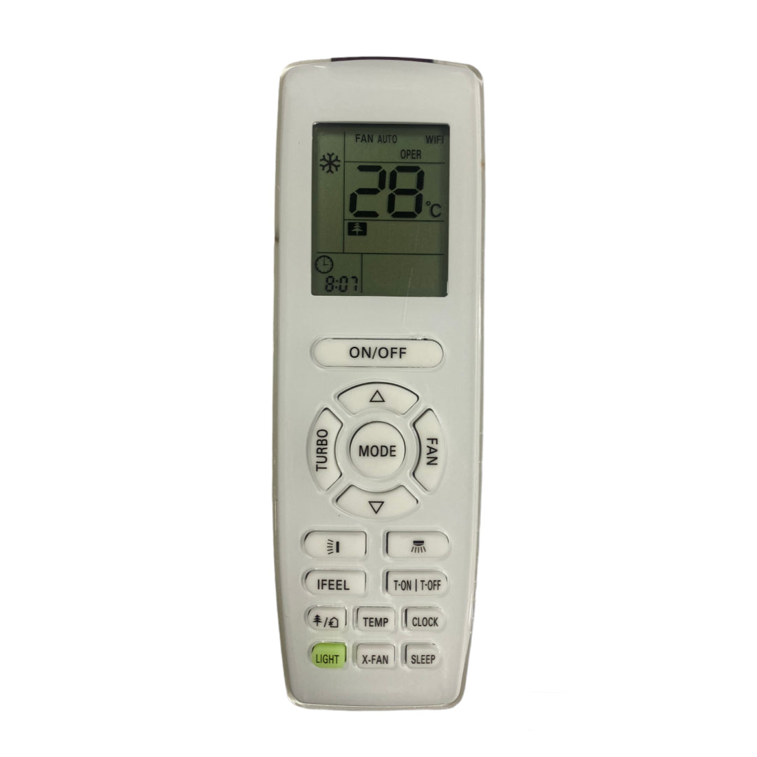 Upix Compatible Onida AC Remote No. 206 (No Backlight)
