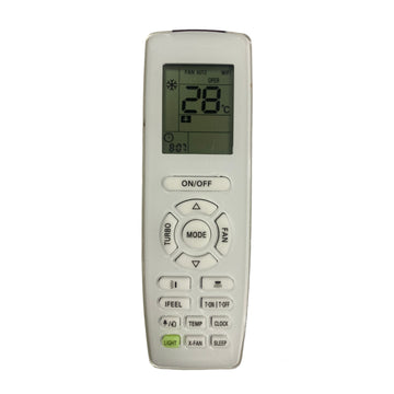 Upix Compatible Bluestar AC Remote No. 206 (No Backlight)