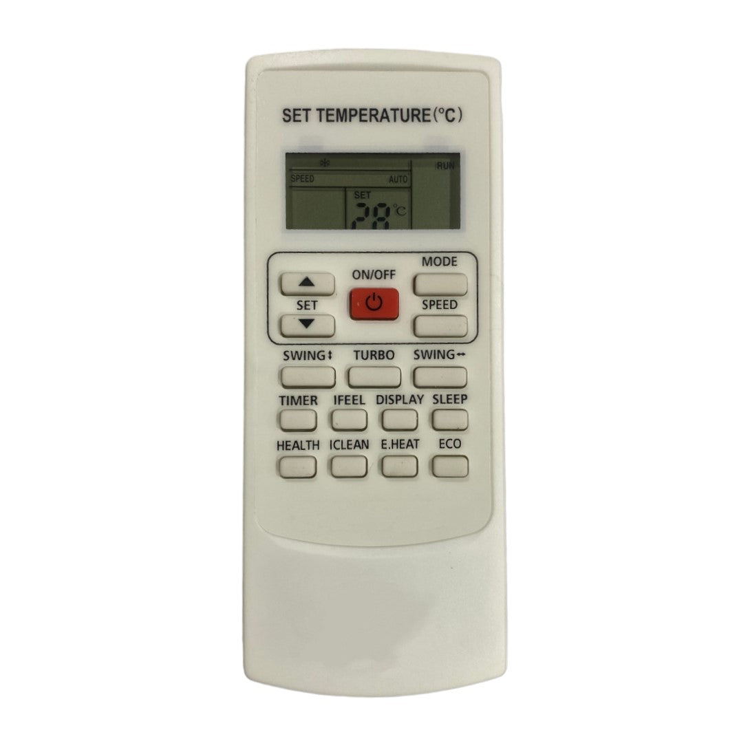 Upix Compatible Bluestar AC Remote No. 218 (No Backlight)