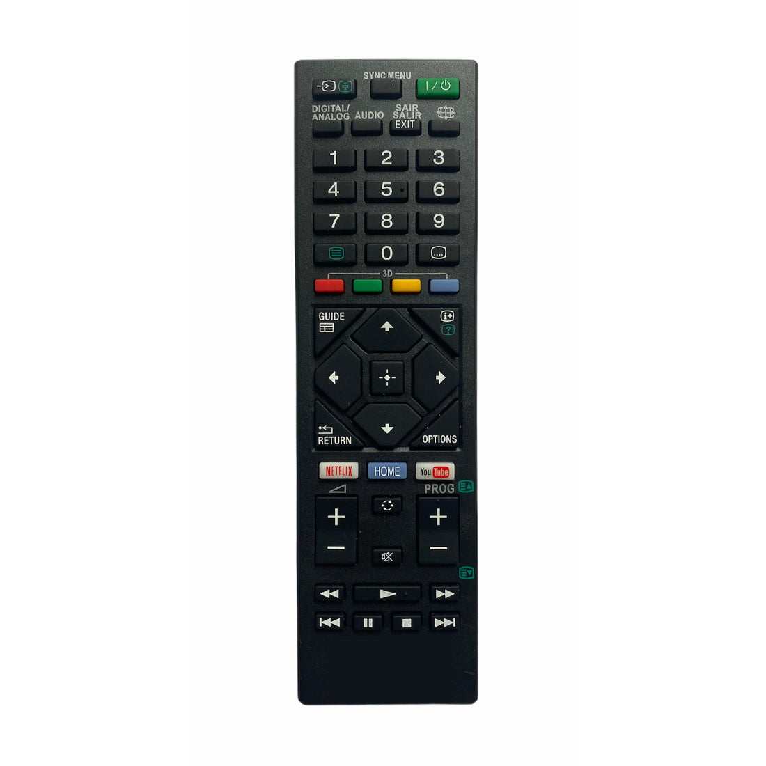 Upix Compatible Sony Smart TV Remote No. RM-L1615 (No Voice)