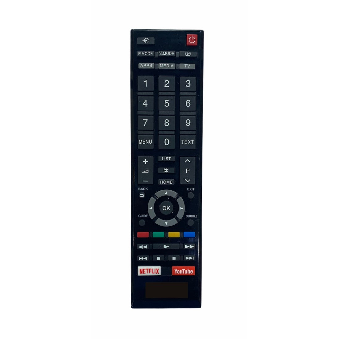 Upix Compatible Toshiba Smart TV Remote No. 678 (No Voice)