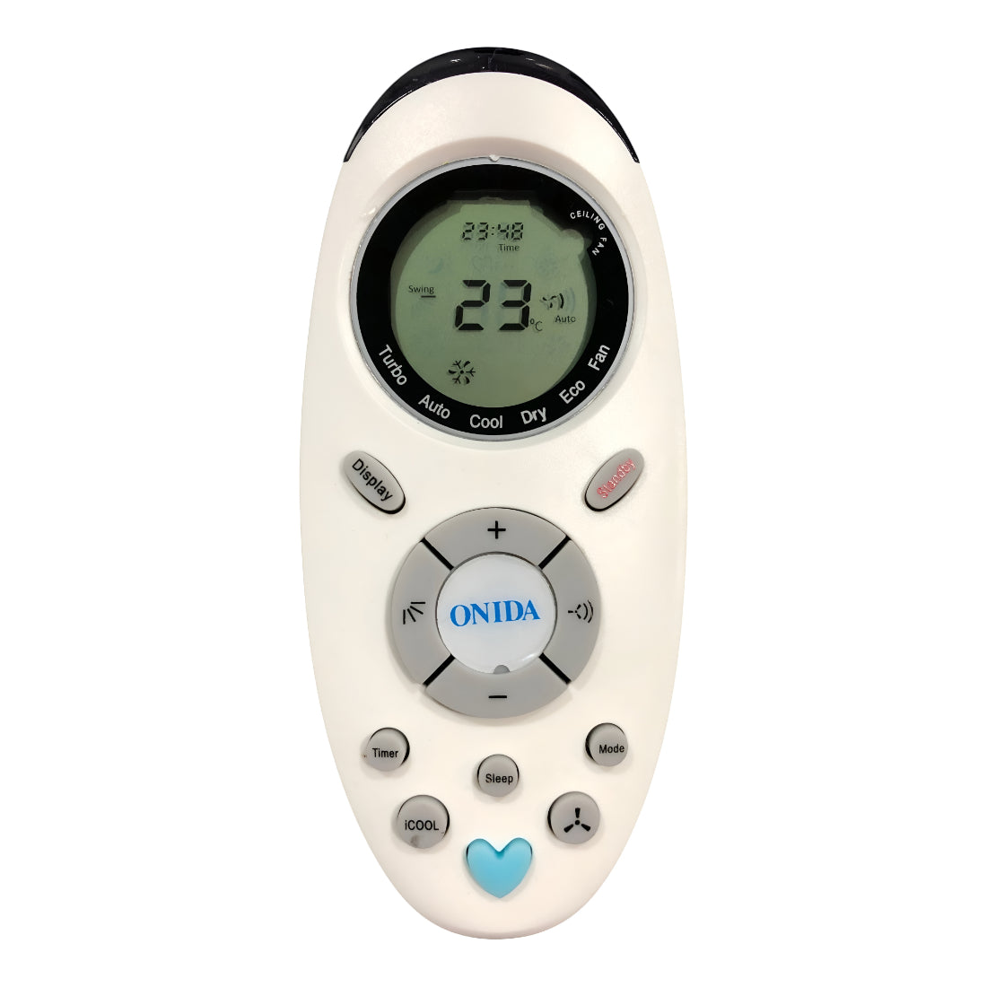 Upix Compatible Cruise AC Remote No. 143W (No Backlight)