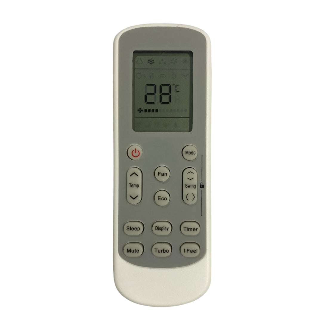 Upix Compatible Onida AC Remote No. 191A (No Backlight)