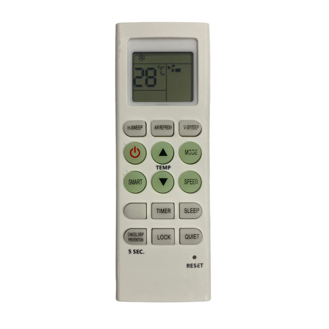 Upix Compatible Napoleon AC Remote No. 36E (No Backlight)