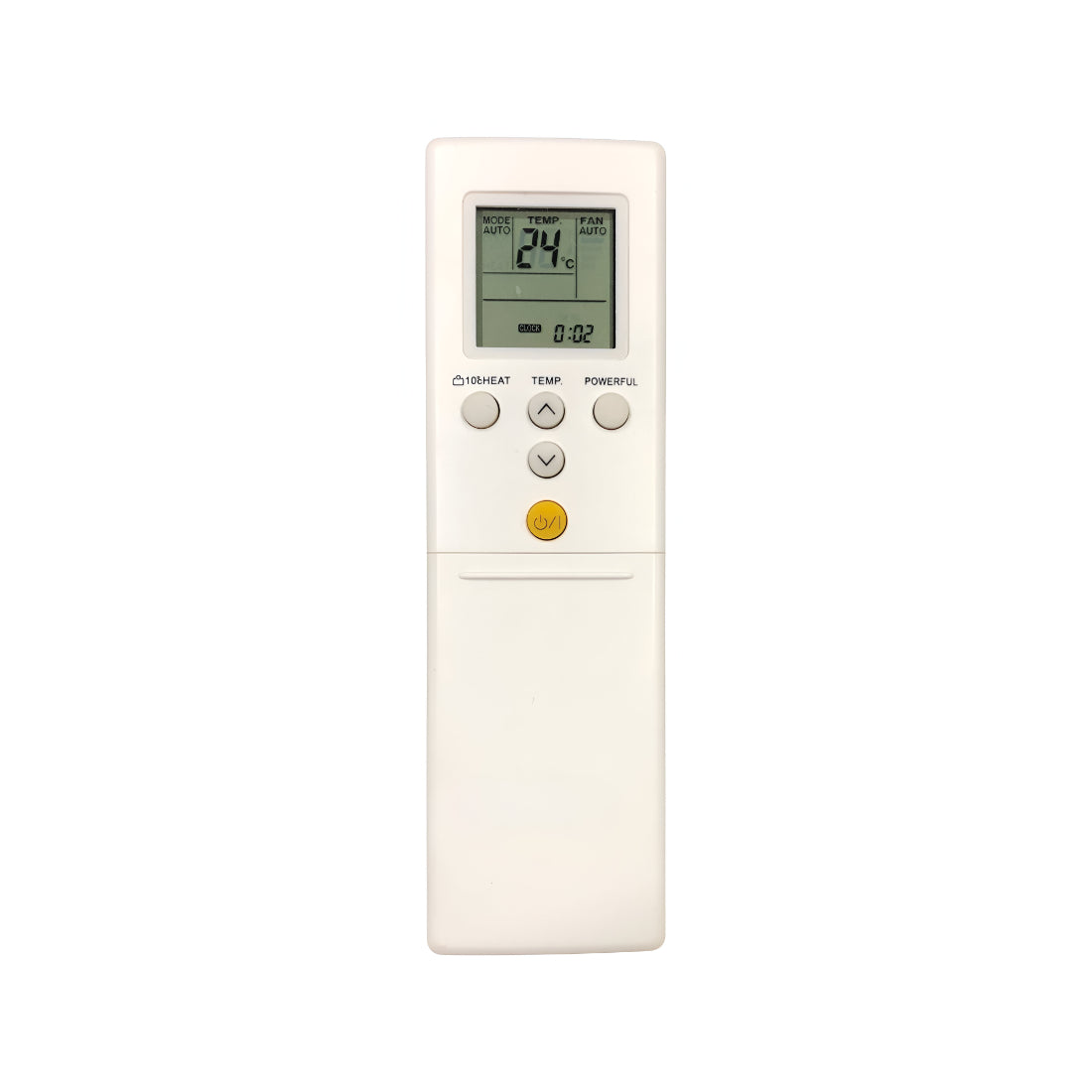 Upix Compatible O General AC Remote No. 232 (No Backlight)
