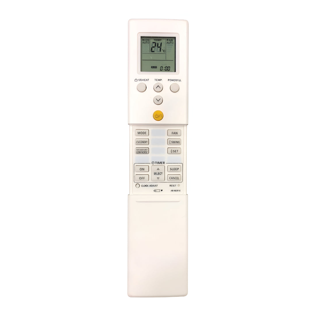 Upix Compatible O General AC Remote No. 232 (No Backlight)
