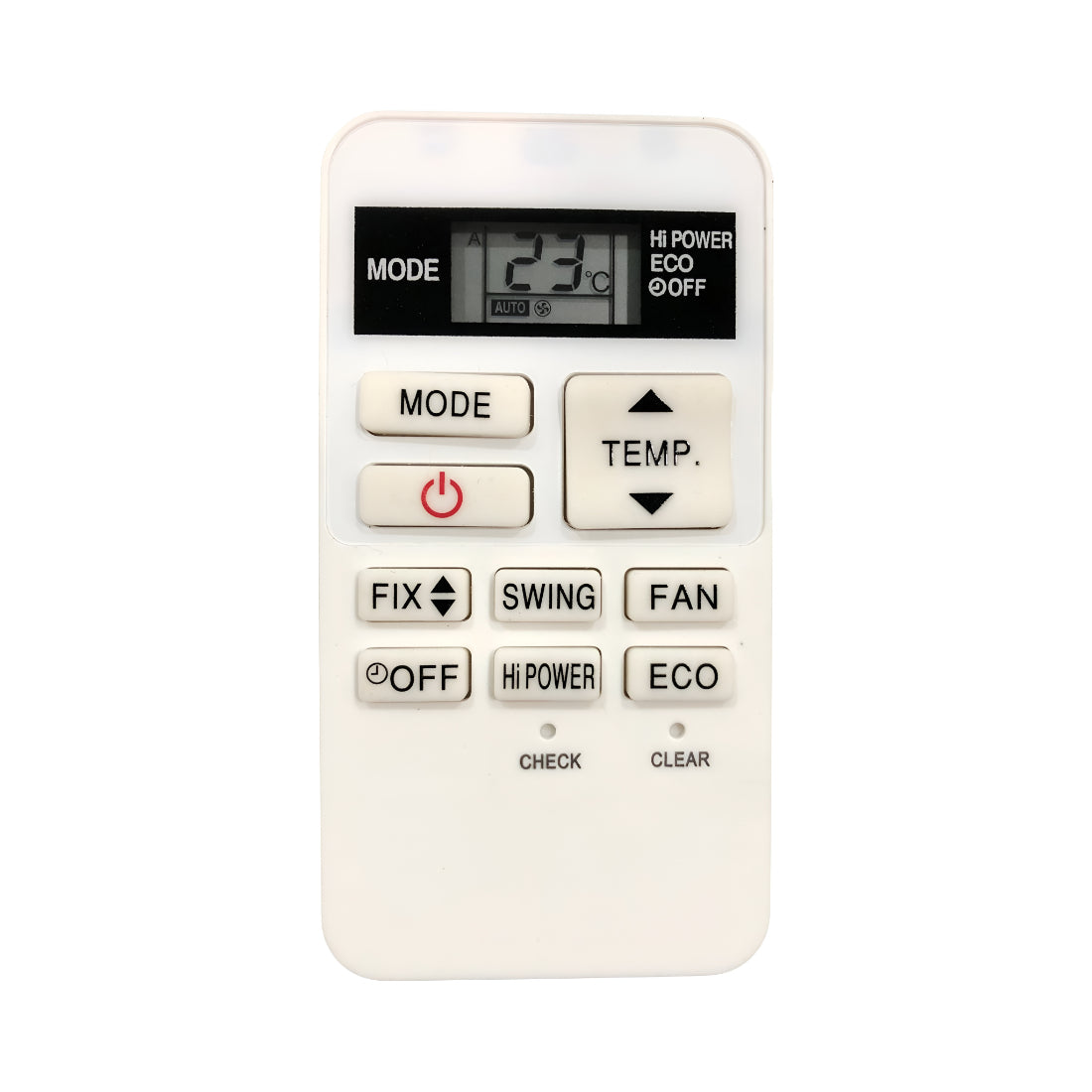 Upix Compatible Toshiba AC Remote No. 178 (No Backlight)