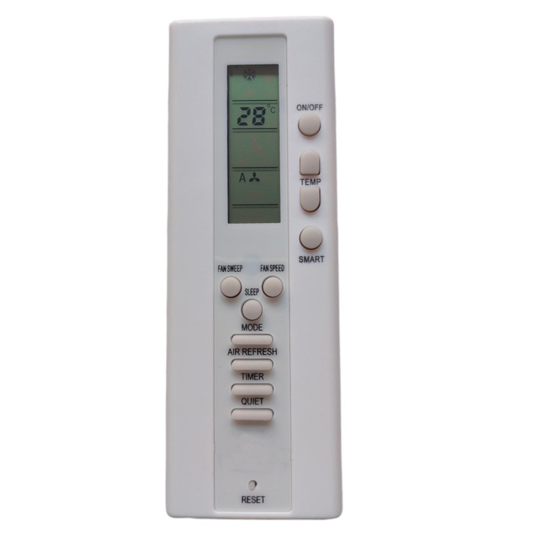Upix Compatible Bluestar AC Remote No. 119A (No Backlight)