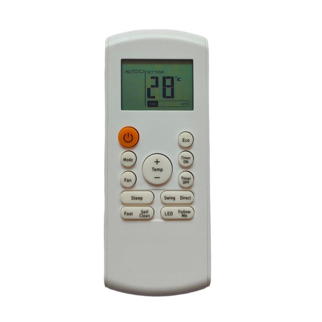 Upix Compatible Vestar AC Remote No. 184A (No Backlight)