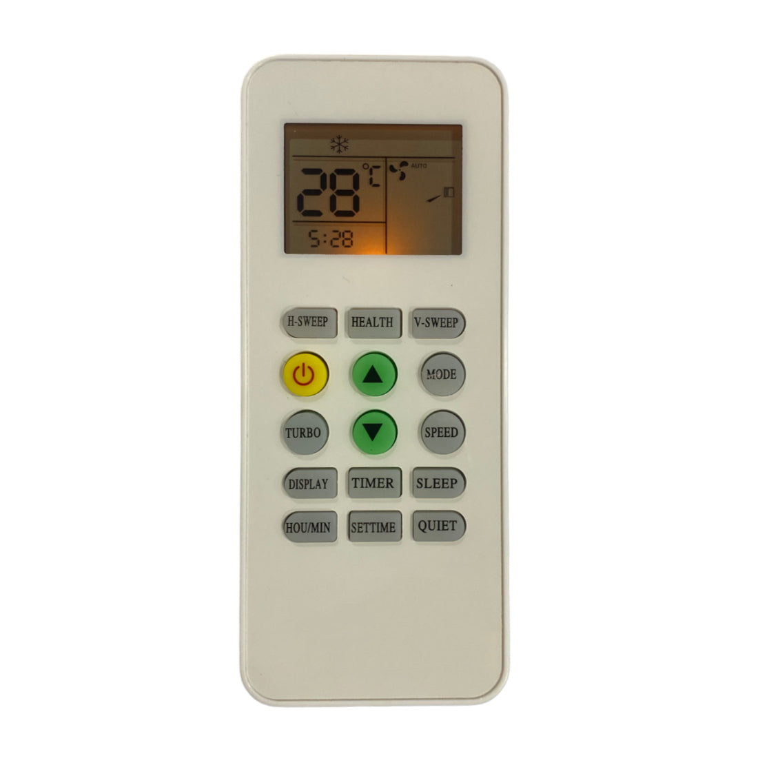 Upix Compatible Mitashi AC Remote No. 223 (with Backlight)