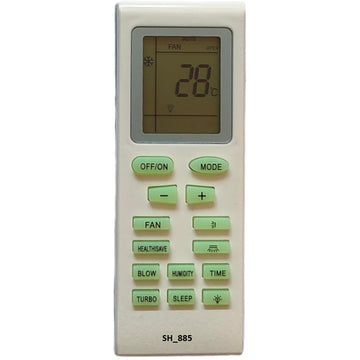 Upix Compatible Voltas AC Remote No. 18 (No Backlight)
