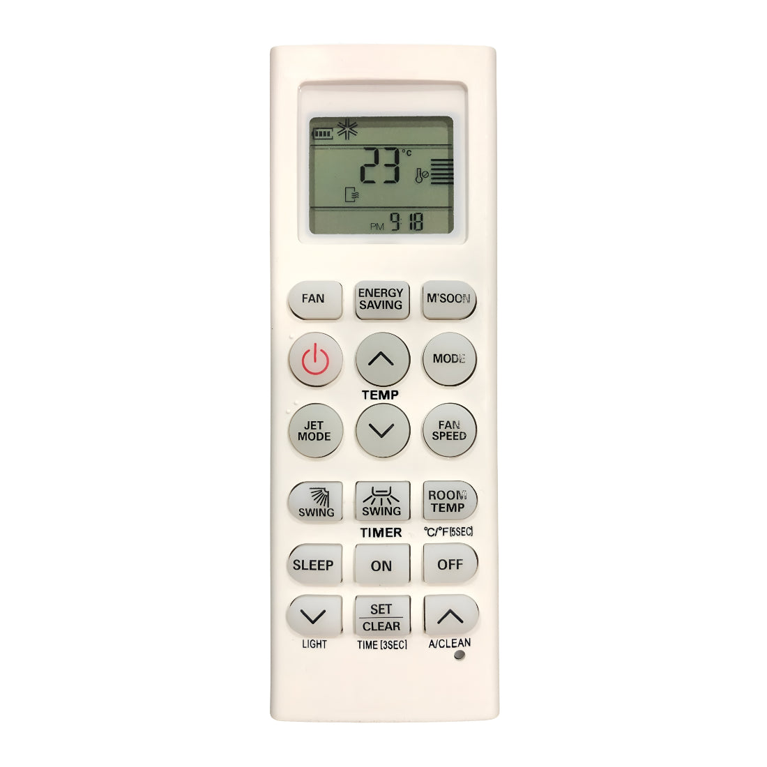 Upix Compatible LG AC Remote No. 36G (No Backlight)