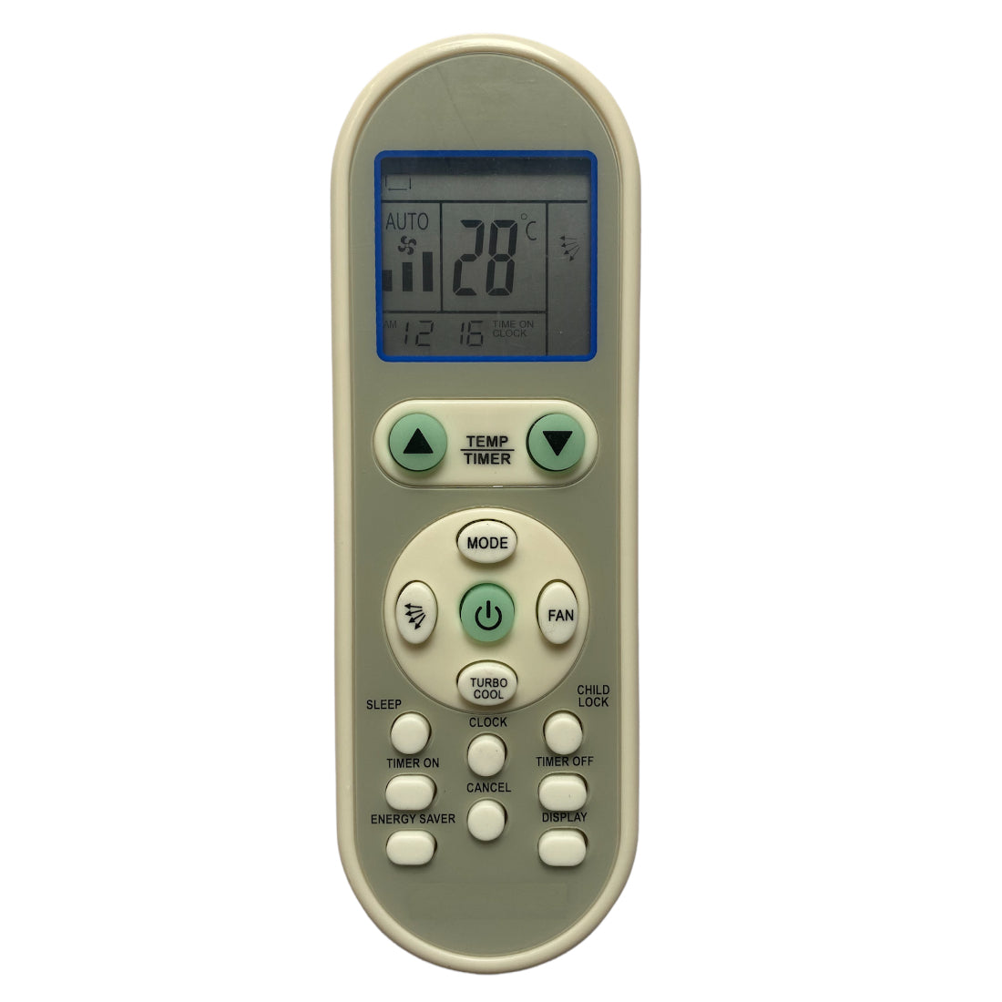 Upix Compatible Micromax AC Remote No. 245 (No Backlight)