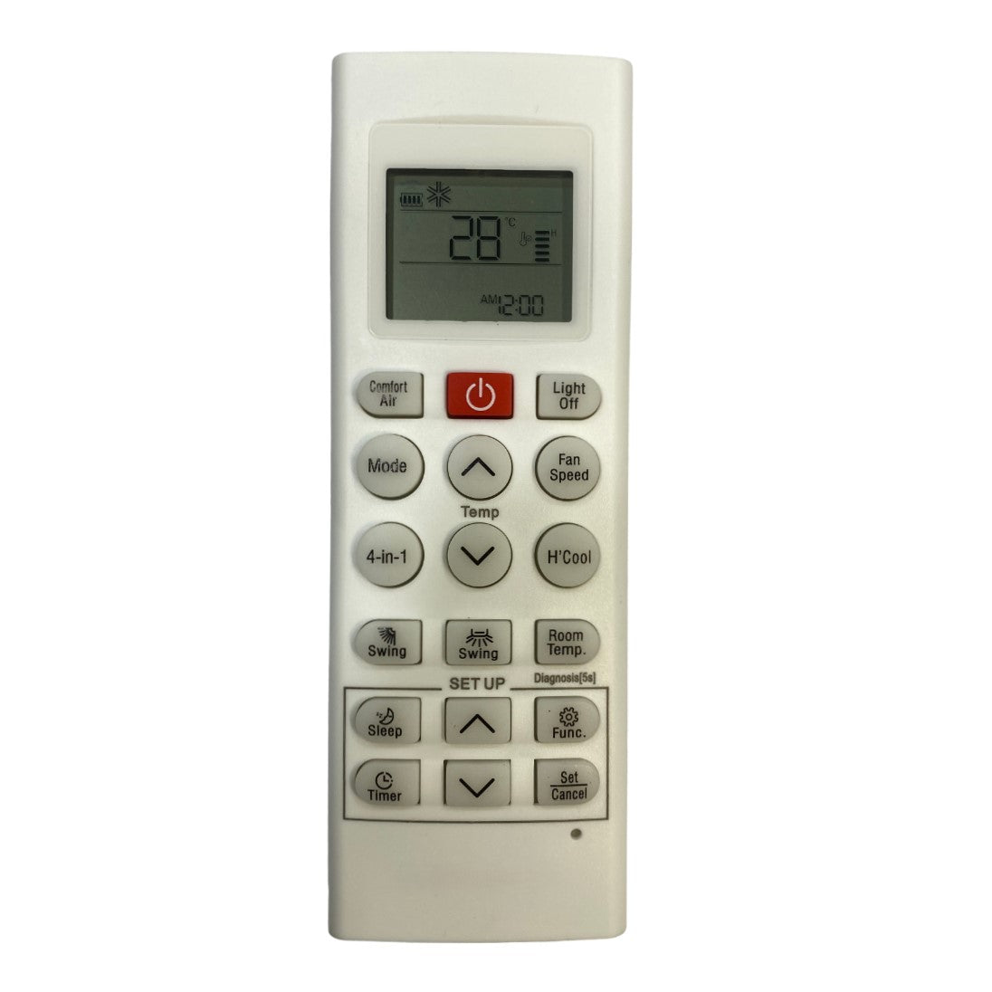 Upix Compatible LG AC Remote No. 36K (No Backlight)