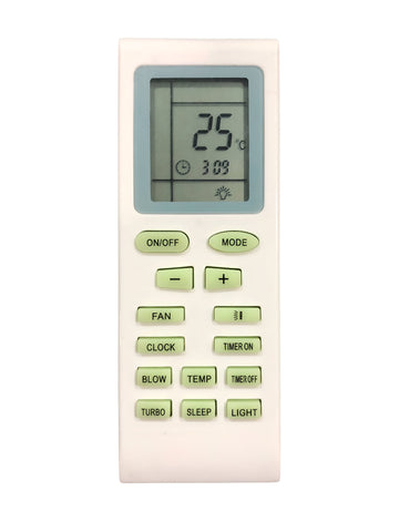 Upix Compatible Bluestar AC Remote No. 18A (No Backlight)