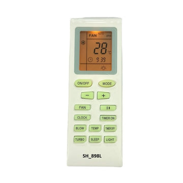 Upix Compatible Bluestar AC Remote No. 18A (with Backlight)