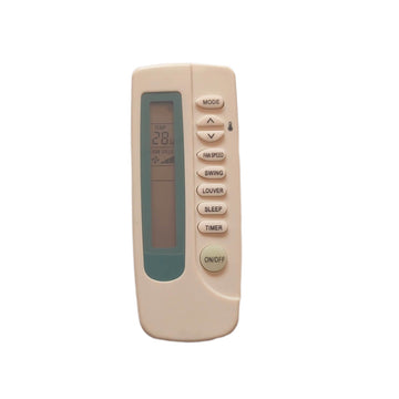 Upix Compatible Azure AC Remote No. 66 (No Backlight)