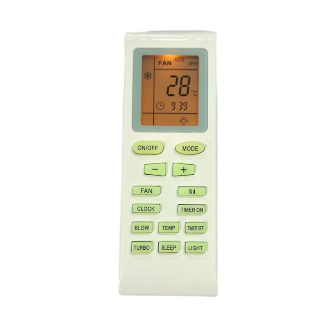 Upix Compatible Onida AC Remote No. 18A (with Backlight)