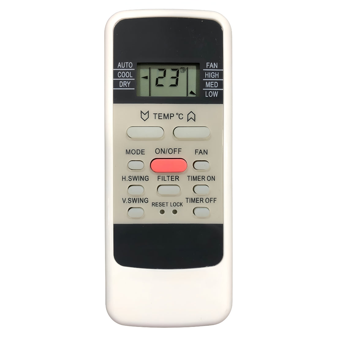 Upix Compatible Hitachi AC Remote No. 137A (No Backlight)
