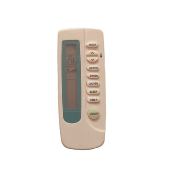 Upix Compatible Azure AC Remote No. 66 (No Backlight)