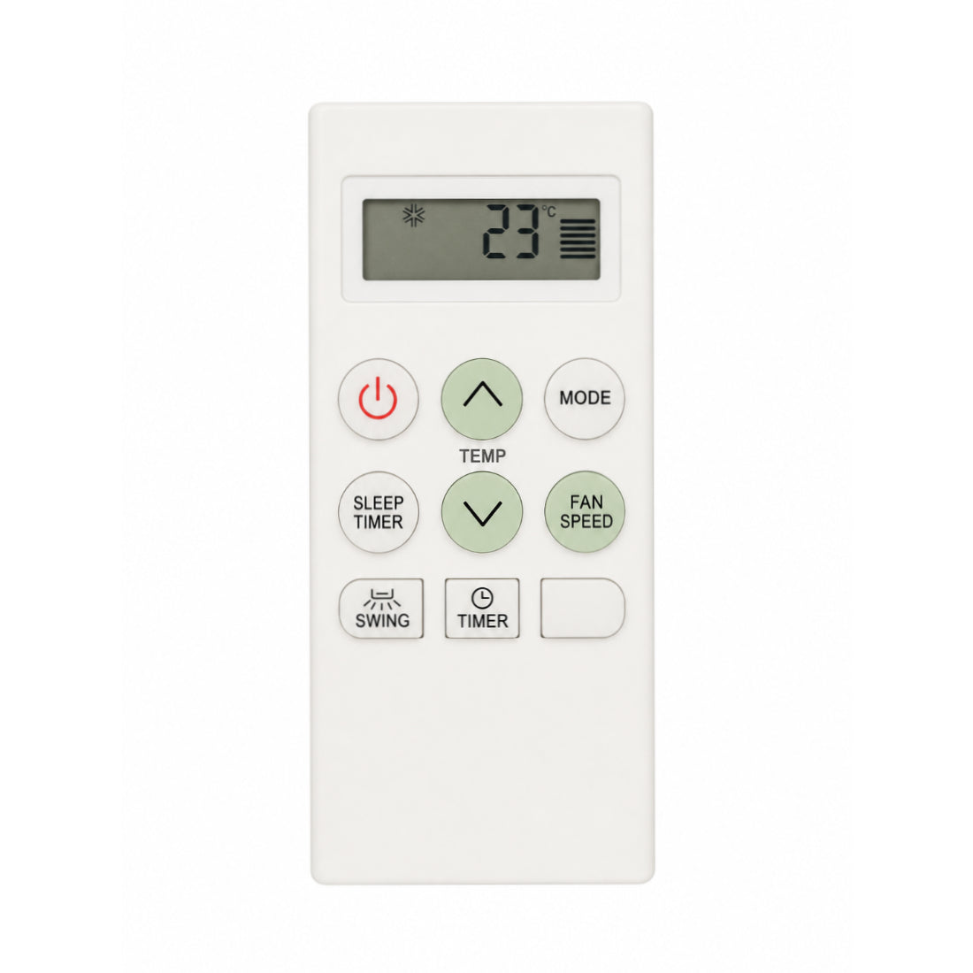 Upix Compatible LG AC Remote No. 114 (No Backlight)