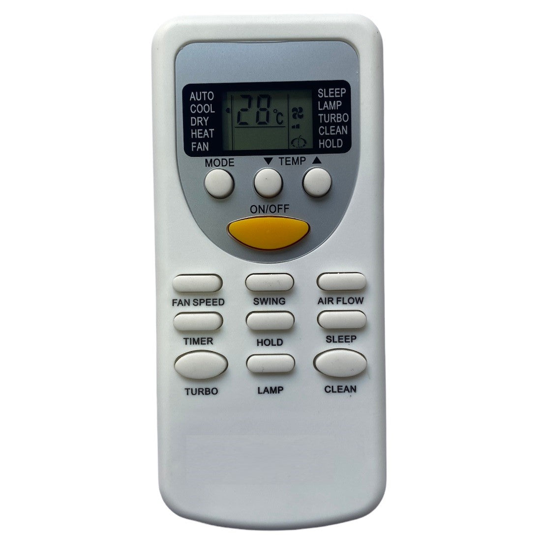 Upix Compatible Kenstar AC Remote No. 49 (No Backlight)
