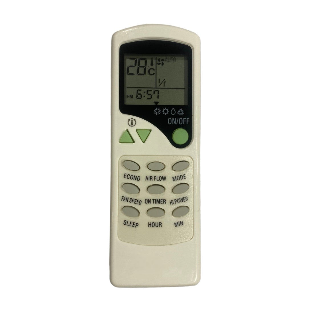Upix Compatible Hyundai AC Remote No. 7 (No Backlight)