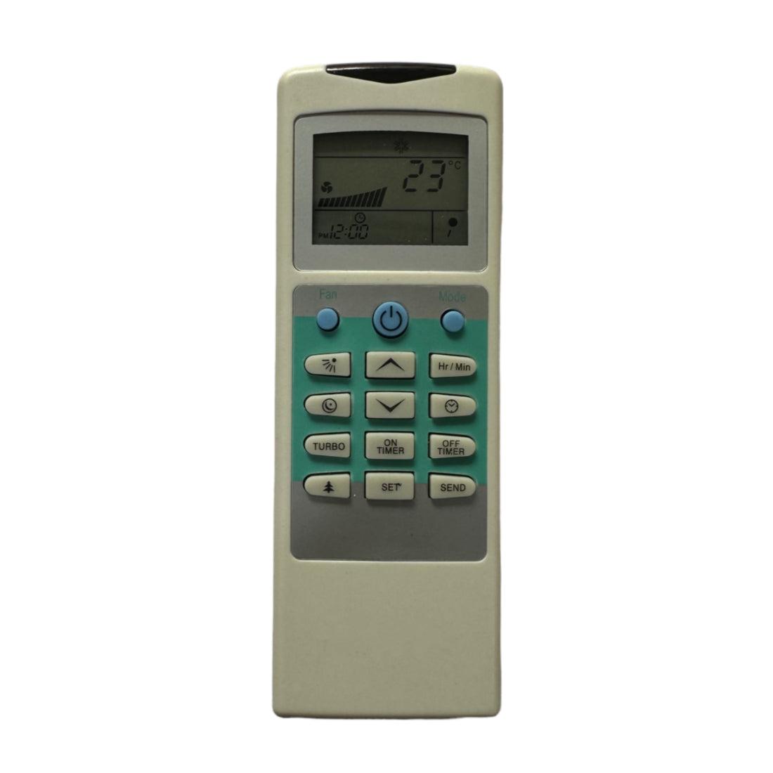 Upix Compatible Azure AC Remote No. 61 (No Backlight)