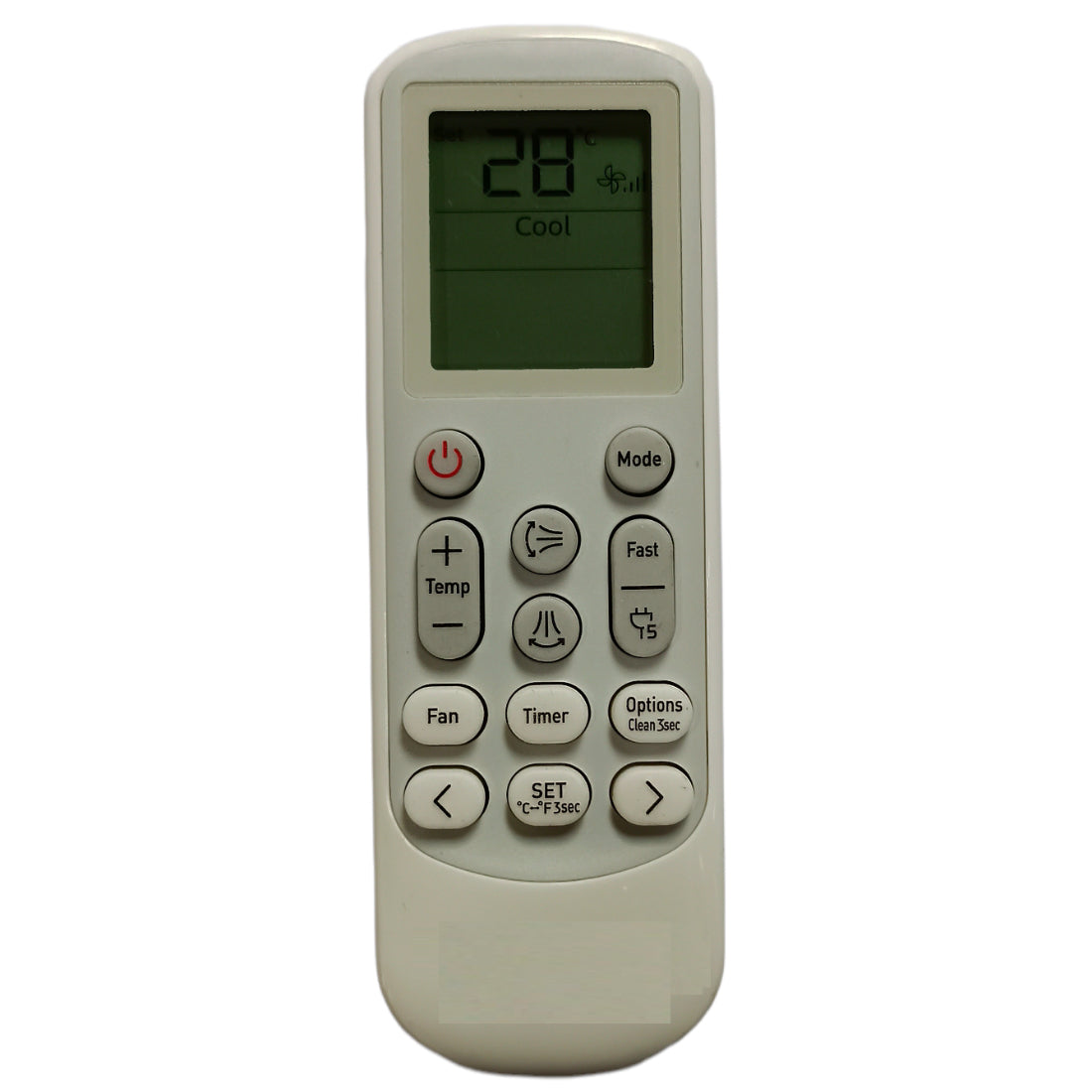 Upix Compatible Samsung and Samsung Inverter AC Remote No. 144B (No Backlight)