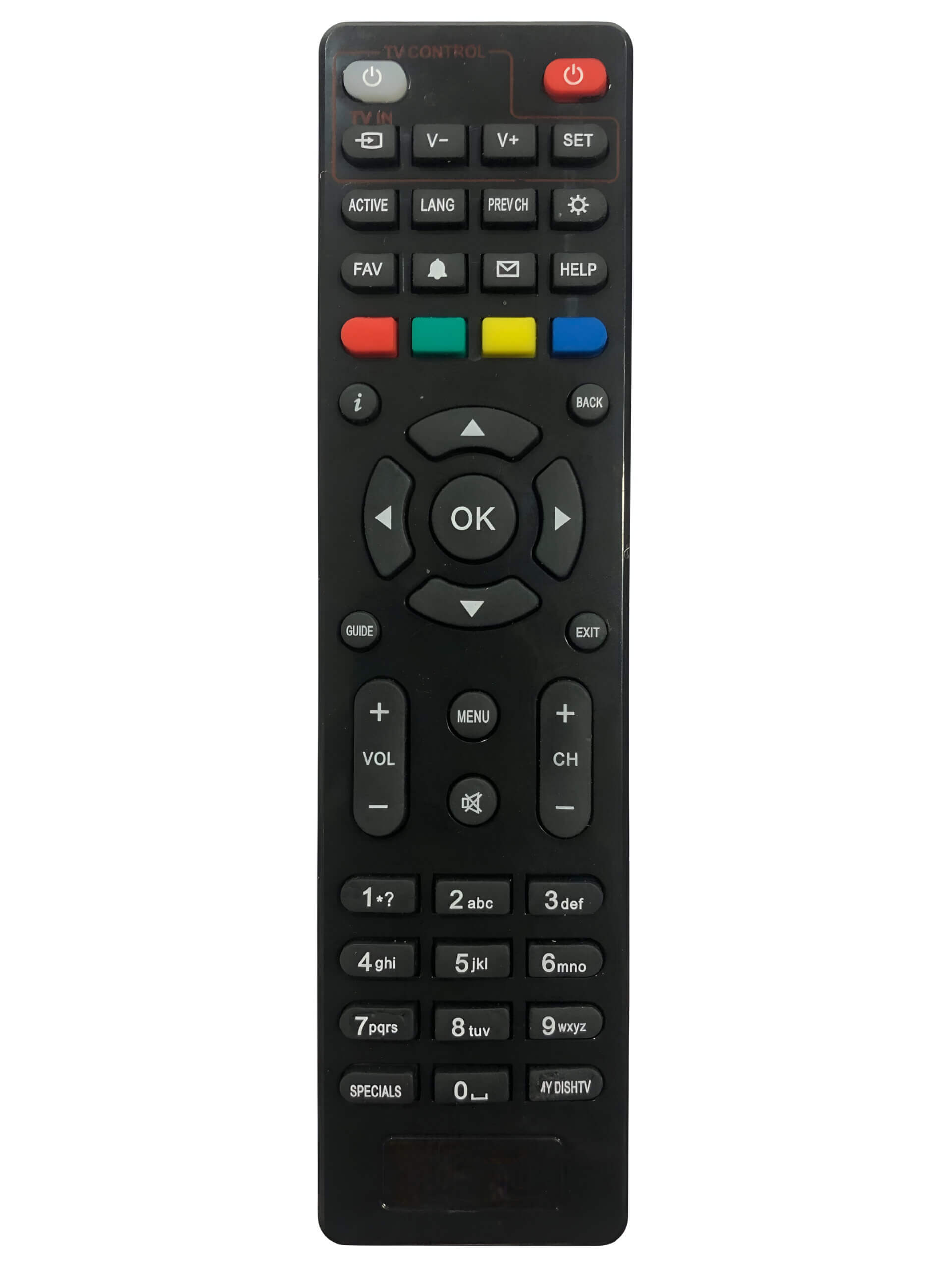 Upix Compatible Dish TV HD Set Top Box Remote No. 939