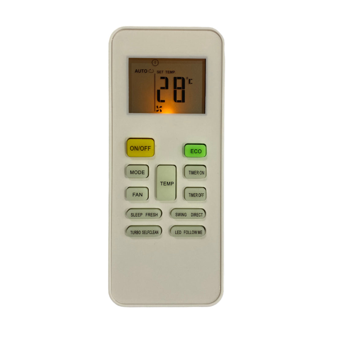 Upix Compatible Kelvinator AC Remote No. 149 (with Backlight)
