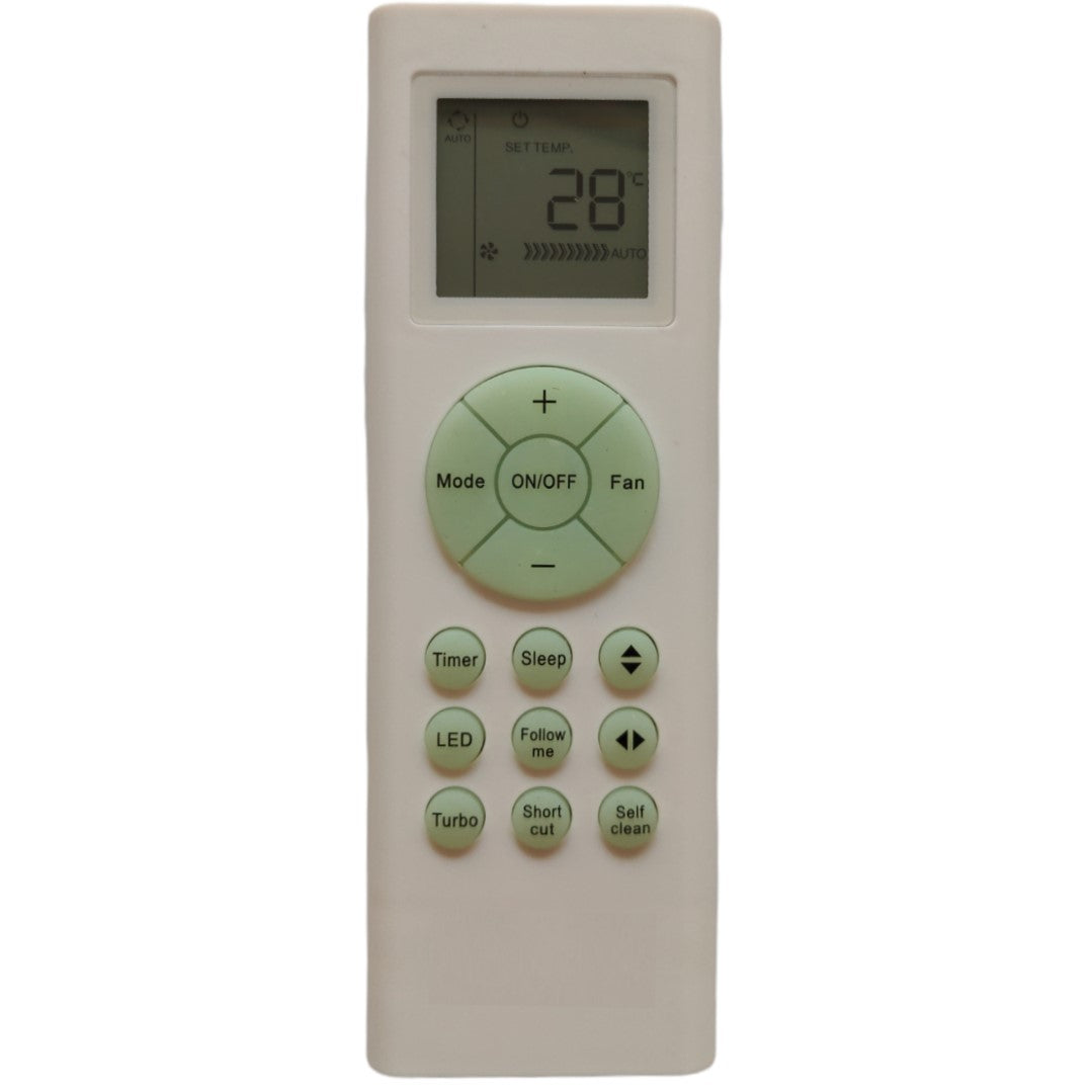 Upix Compatible Bluestar AC Remote No. 201A (No Backlight)