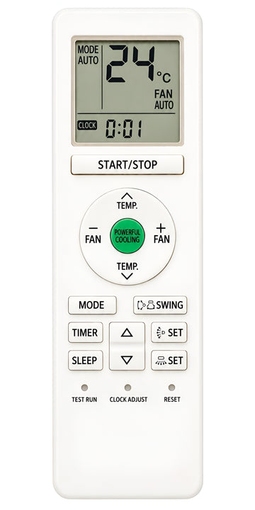 Upix Compatible O General AC Remote No. 203 (No Backlight)
