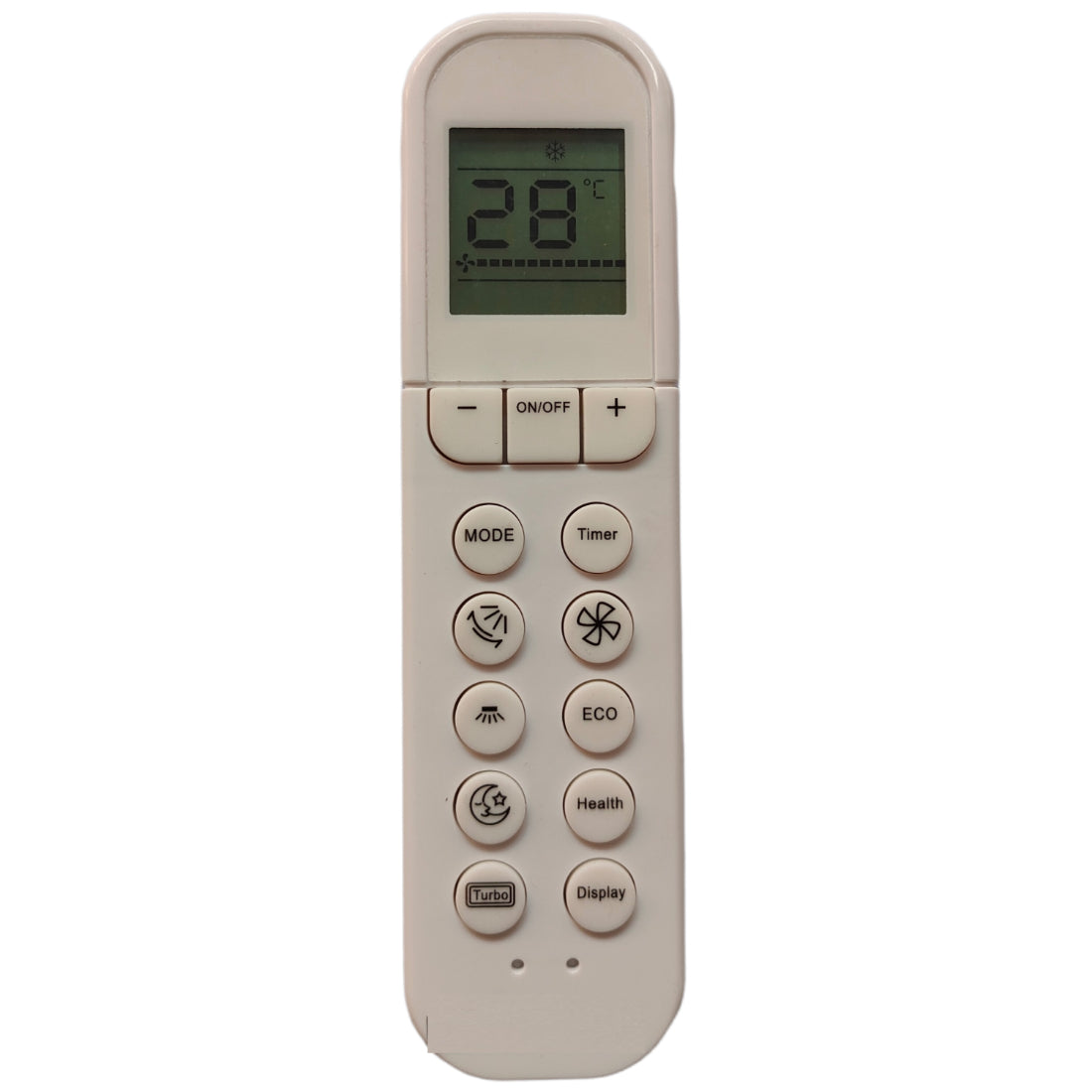Upix Compatible TCL AC Remote No. 241 (No Backlight)