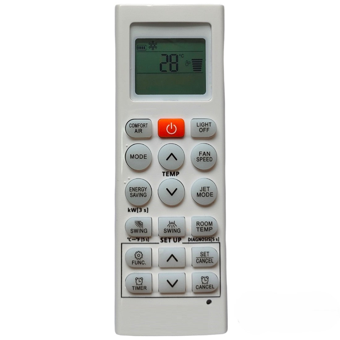 Upix Compatible LG AC Remote No. 36O (No Backlight)