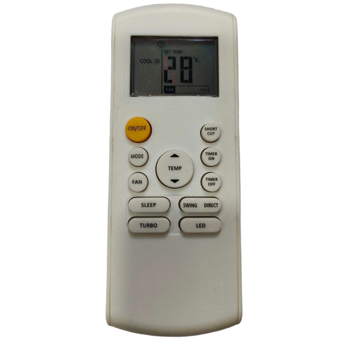 Upix Compatible Onida AC Remote No. 184 (No Backlight)