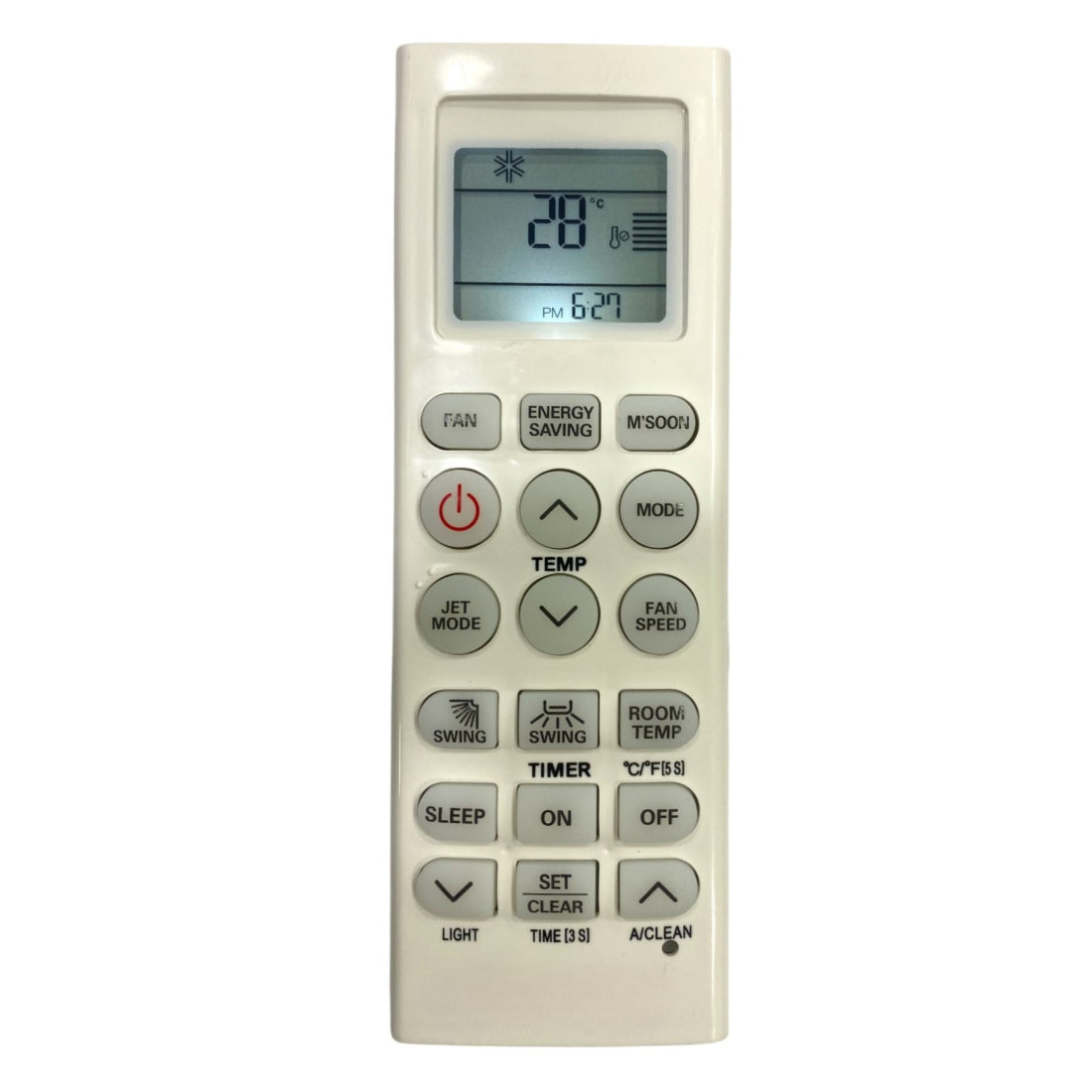 Upix Compatible LG AC Remote No. 36G (with Backlight)