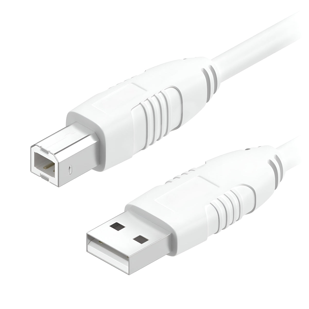 Upix USB A Male to USB B Male Printer Cable - 2.7 Meters
