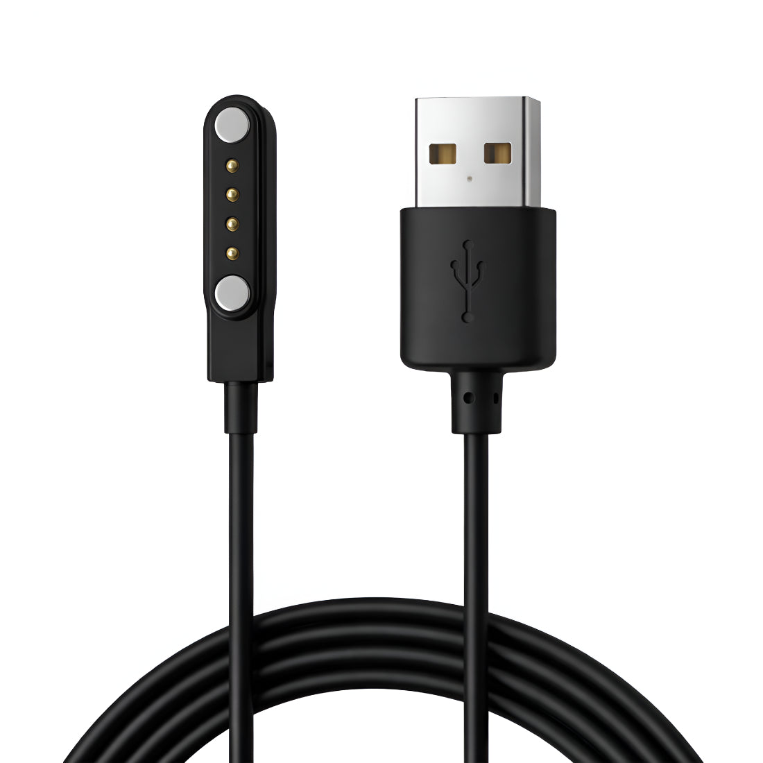 Upix Smartwatch Charging Cable 4 Pin | 5V USB Fast Charger Cable Only for Fire-Boltt Smartwatch (Not for All Models)
