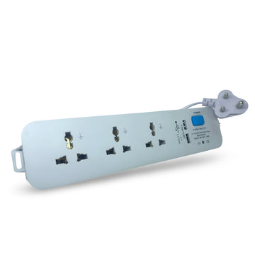 Upix Universal Power Strip with 2 USB Ports 2.5 Metres (8.2 Feet)