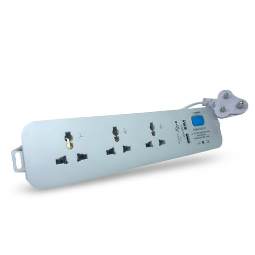 3x1 (with USB Ports) Power Strips