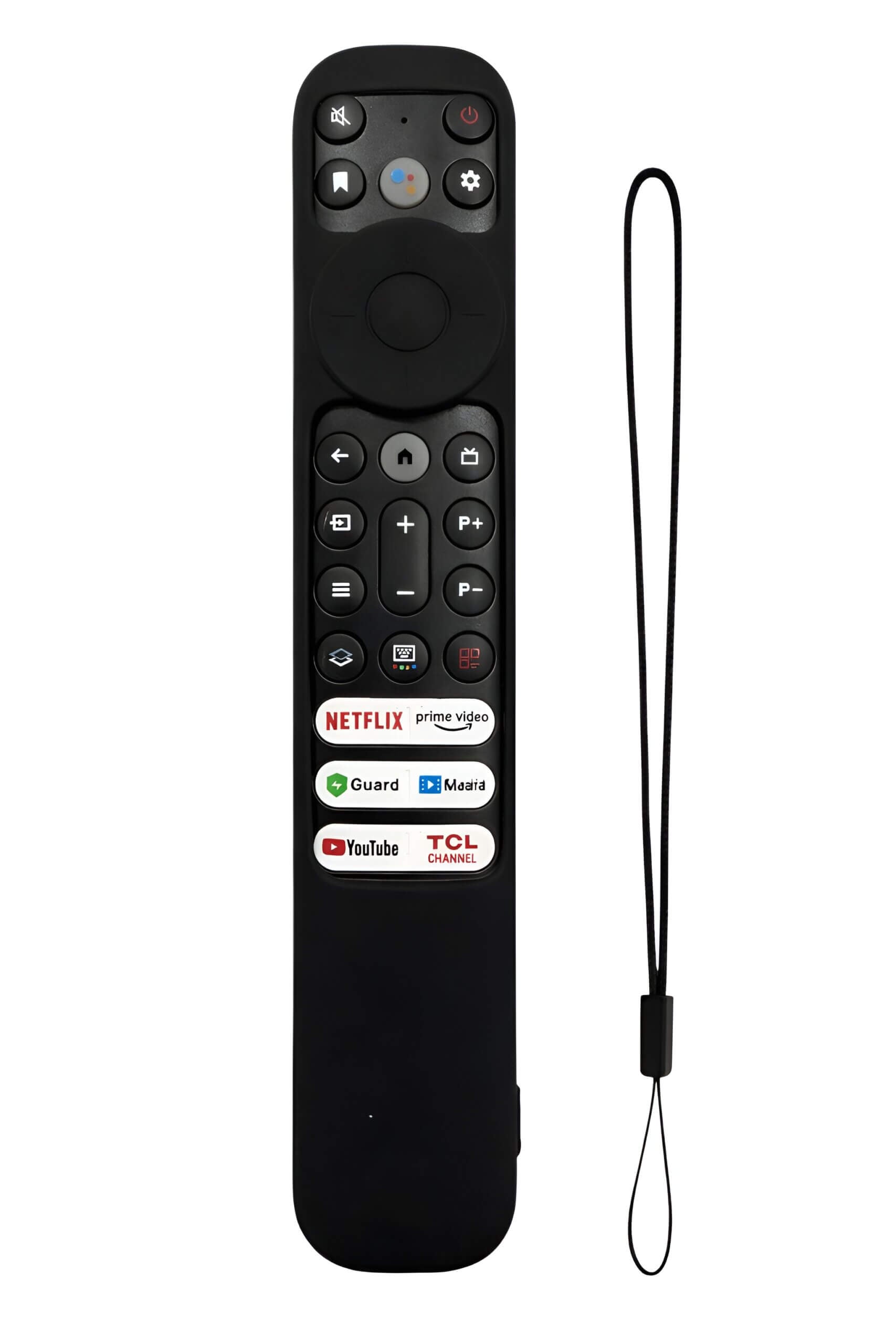 Upix Silicone TV Remote Cover Case Only for TCL Big Smart TV LCD/LED Remote