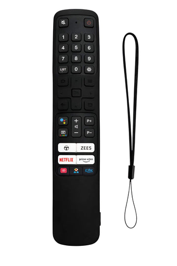 Upix Silicone TV Remote Cover Case Only for TCL Smart TV LCD/LED Remote
