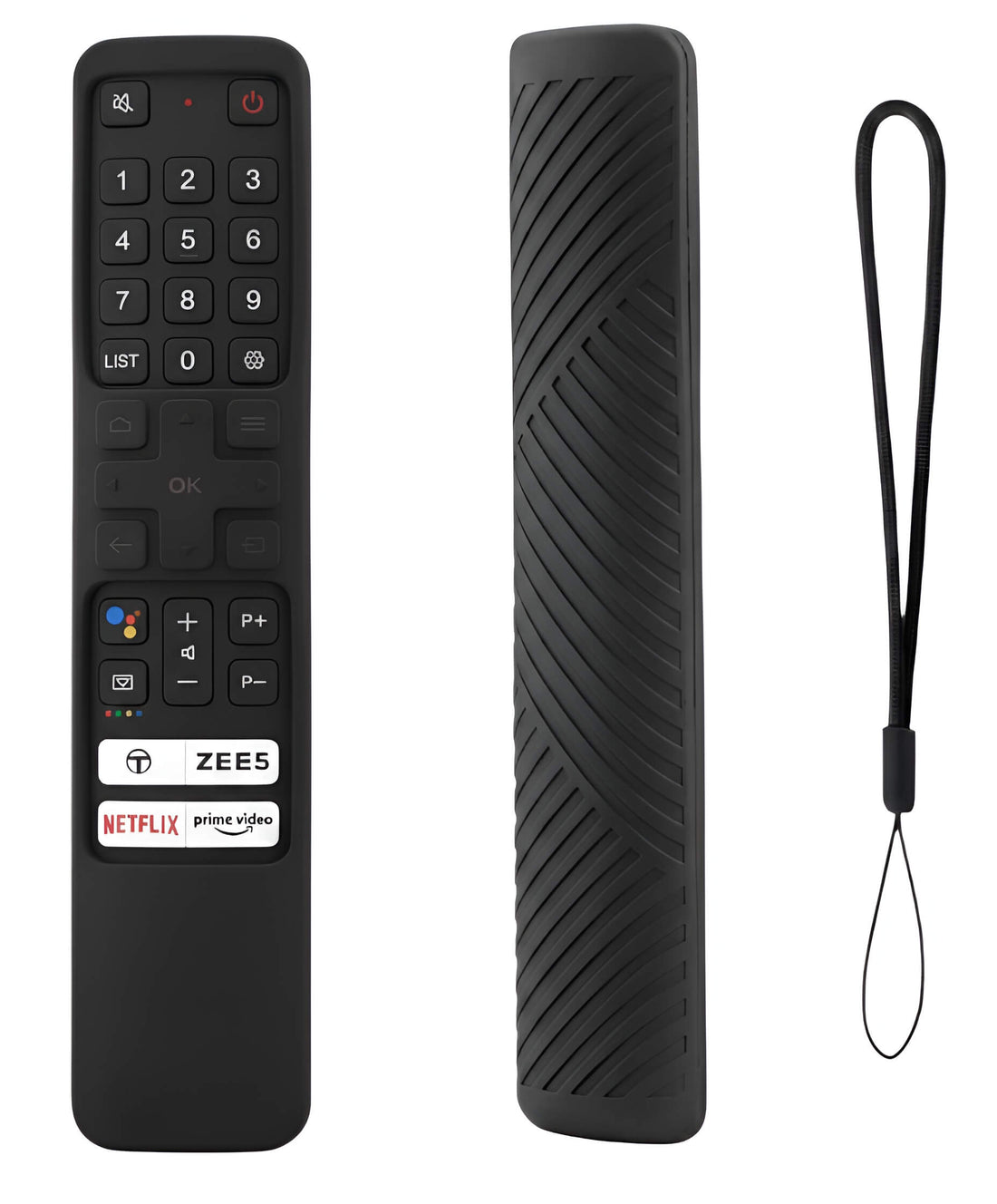 Upix Silicone TV Remote Cover Case Only for TCL Smart TV LCD/LED Remote