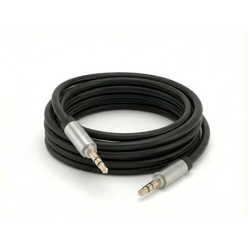 Upix Aux Audio Cable Male to Male ? Durable Stereo Cable | 3 Metres (9.8 Feet) | for Headphones, Speakers, Smartphones