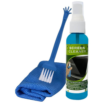 Upix 3 in 1 Screen Cleaning Kit with Brush and Micro Cloth