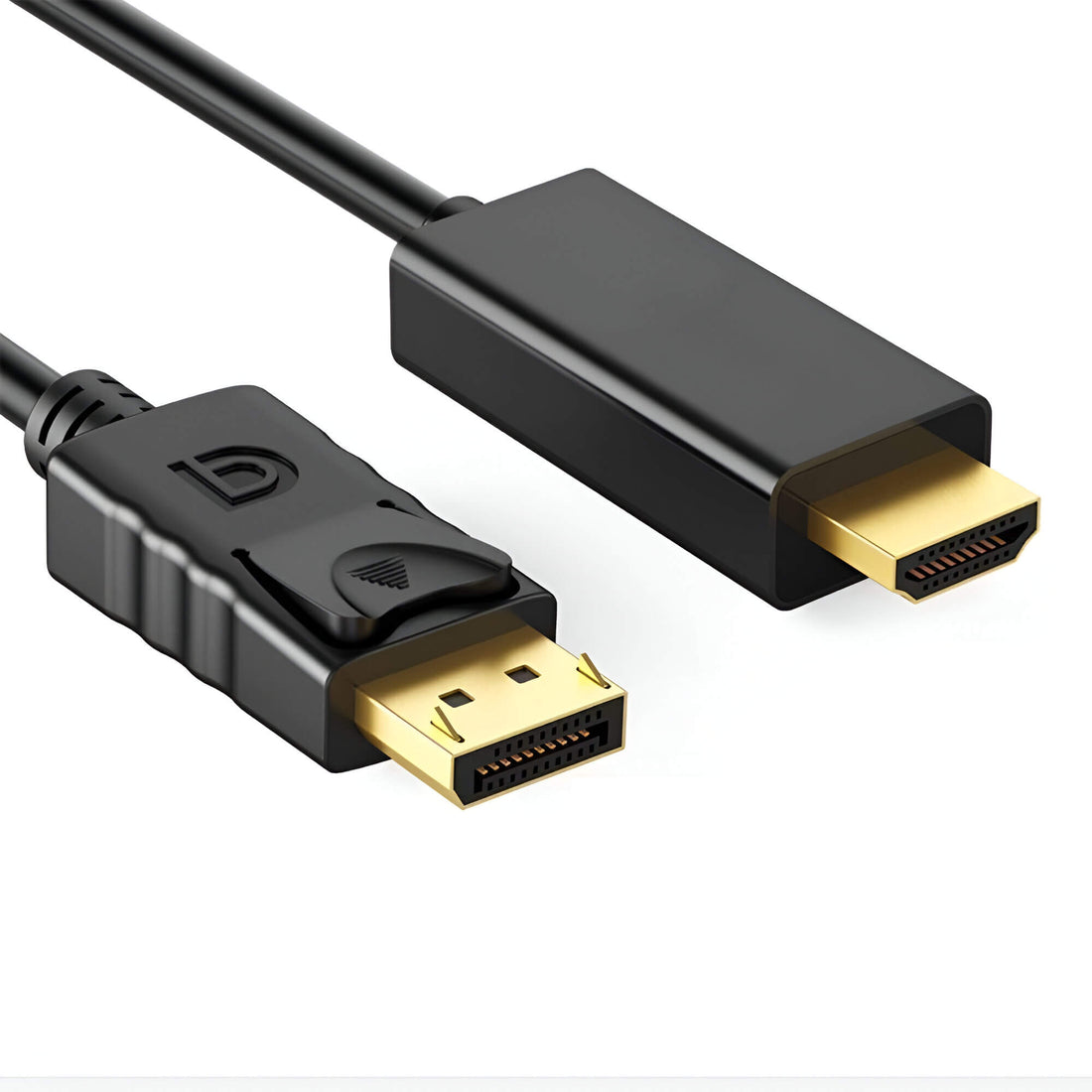 Upix 4K Display Port to HDMI Cable for Projector, Laptop, TV, Monitor, MacBook ? (1.5 Metres)